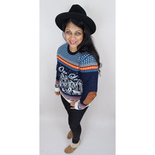 Load image into Gallery viewer, &#39;Jesus our Lord&#39; Knitted Fairisle Women&#39;s Jumper
