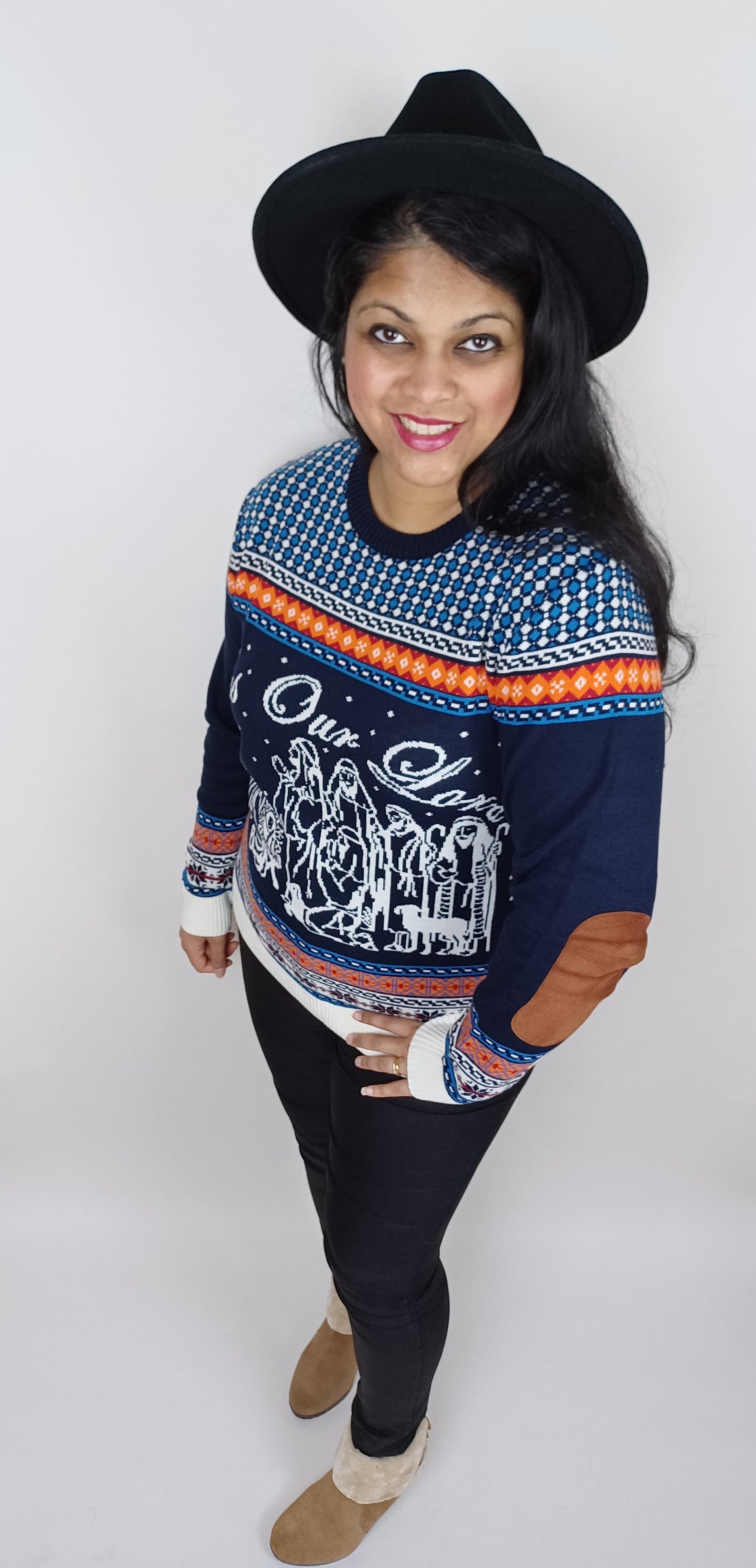 'JESUS OUR LORD' KNIT WOMEN'S JUMPER