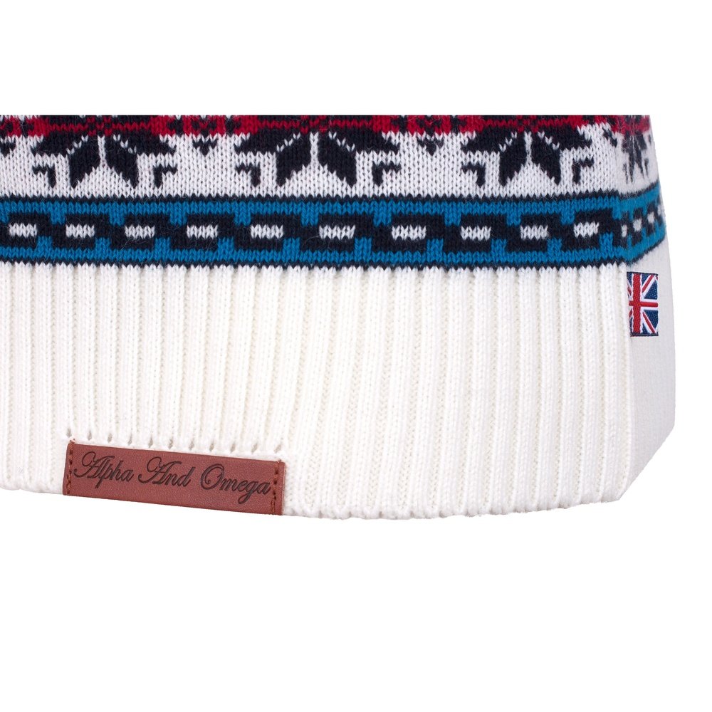 Women's christian knitted fair isle sweater jumpers
