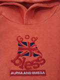 Kids God Bless the UK hoodie Unisex