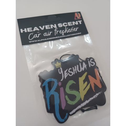 YESHUA IS RISEN - Heaven Scent Car Air Freshener