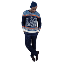 Load image into Gallery viewer, &#39;Jesus Our Lord&#39; Knitted Fairisle Men&#39;s Jumper
