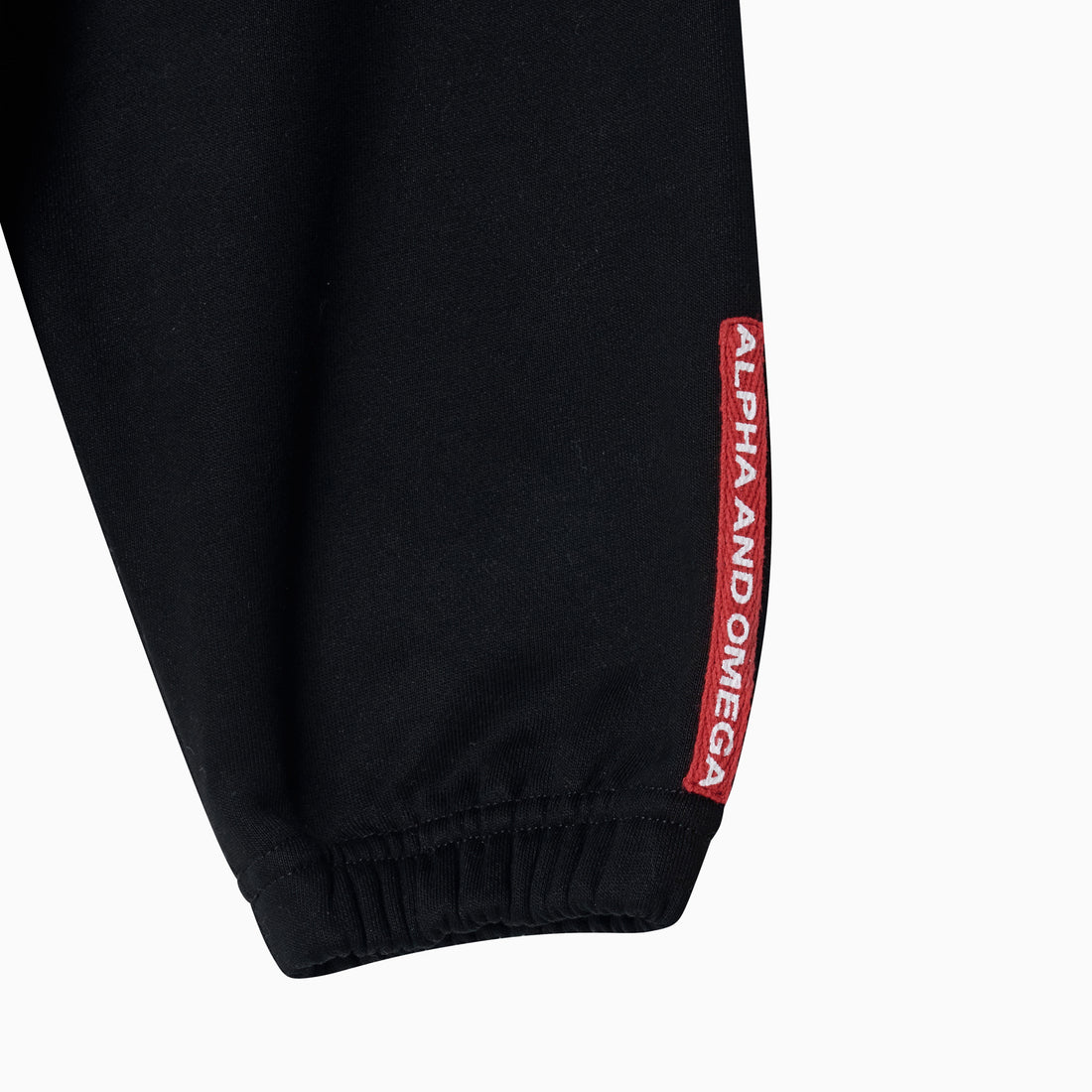 Alpha & Omega Rev. 1:8 Heavyweight Christian Fleece Jacket - Black (JOIN THE WAITLIST)