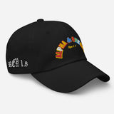 Alpha and Omega dad hats 