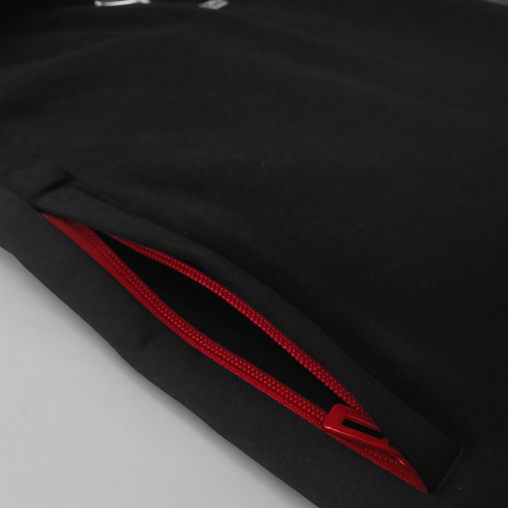 Alpha & Omega Rev. 1:8 Heavyweight Christian Fleece Jacket - Black (JOIN THE WAITLIST)