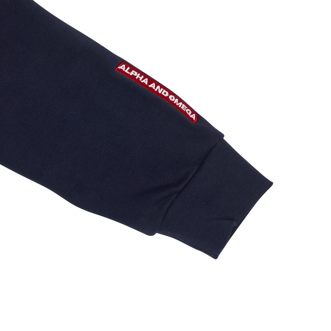 'YESHUA IS KING' Embroidered Navy Sweatshirt