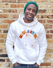 Load image into Gallery viewer, ALPHA AND OMEGA REV. 1. 8, Embroidered Hoodie (White) PRE-ORDER
