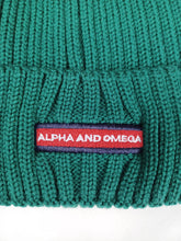 Load image into Gallery viewer, Soft Merino Wool Ribbed Beanie (Green)
