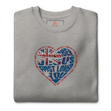 SPREAD HOPE NATIONS, 'Jesus First Loved You' Unisex Premium Sweatshirt (AUSTRALIA)