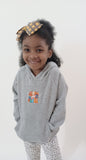 Embroidered Logo Rev. 1: 8 Kids hoodie (UNISEX)