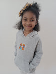 Embroidered Logo Rev. 1: 8 Kids hoodie (UNISEX)