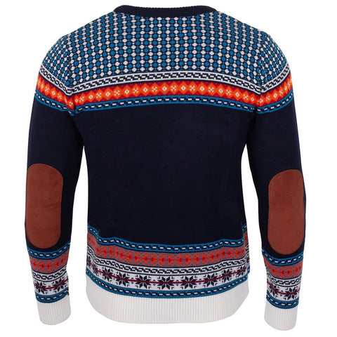 'Jesus Our Lord' Knitted Fairisle Men's Jumper